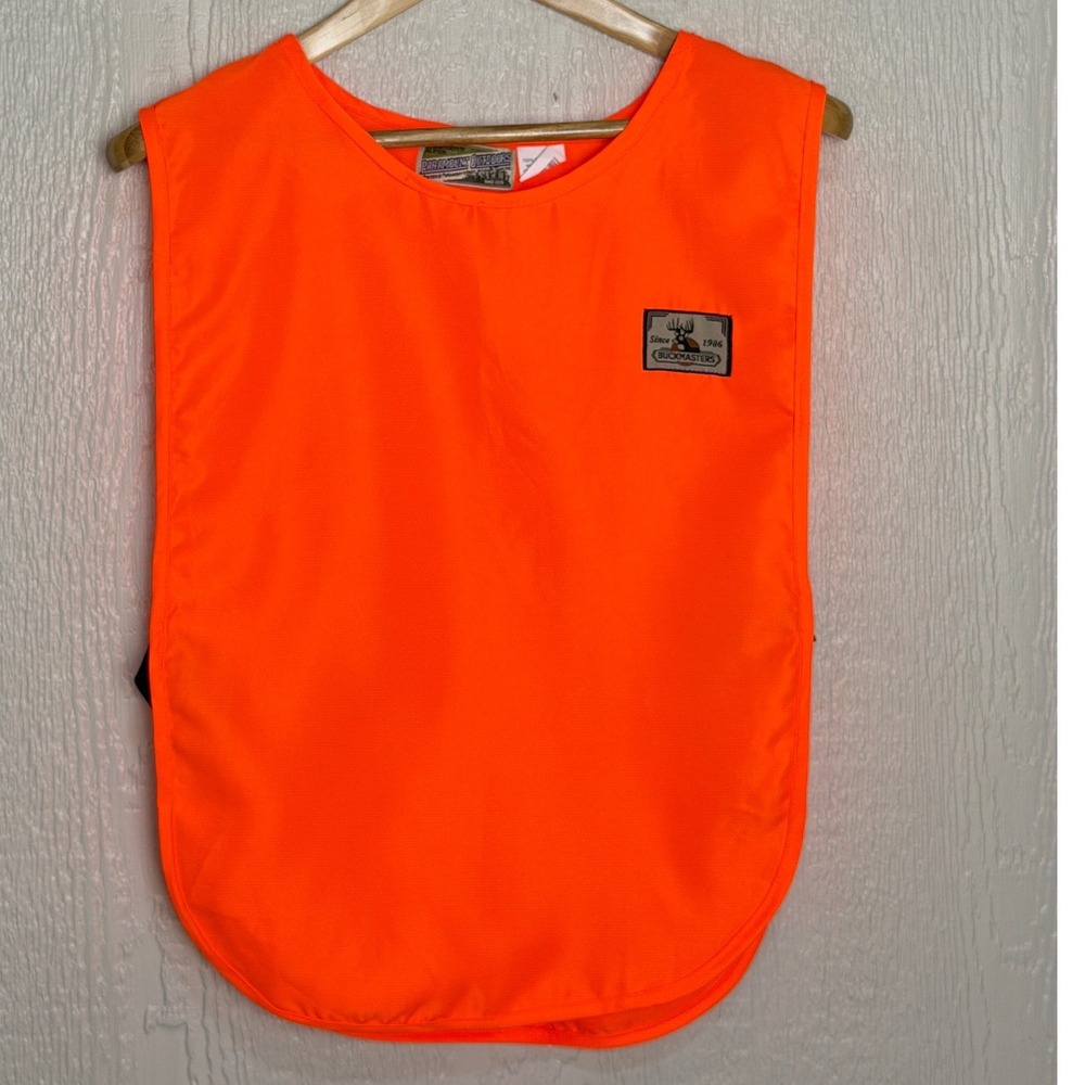 Paramount Outdoors Buckmasters Blaze Orange Hunting Vest One Size Fits All